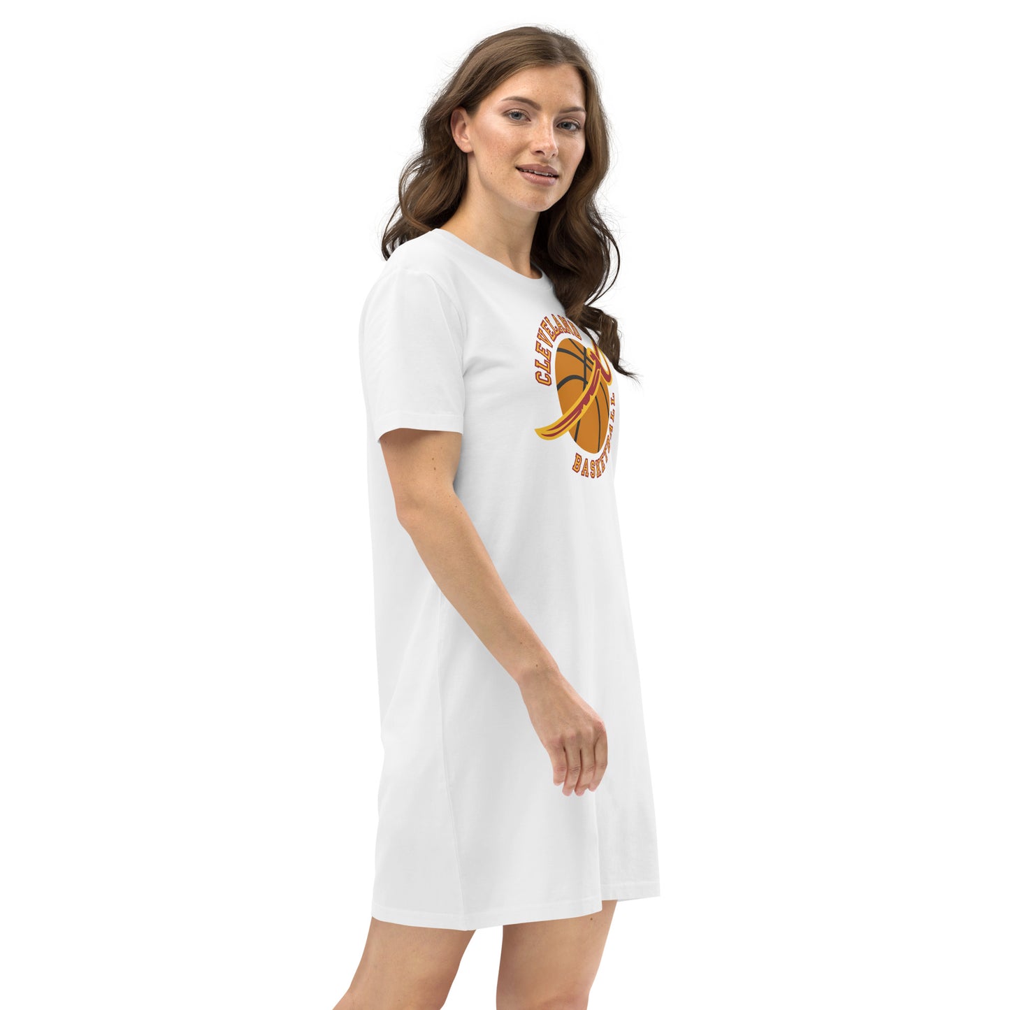 Cleveland Basketball Organic cotton t-shirt dress