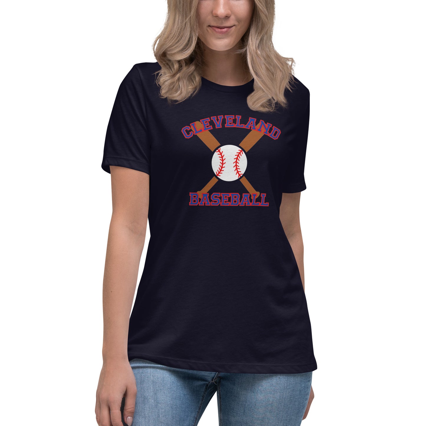Cleveland Baseball Women's Relaxed T-Shirt